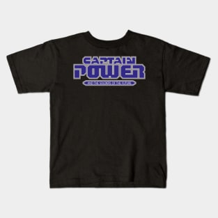 Captain Power and the Soldiers Of The Future Logo Kids T-Shirt